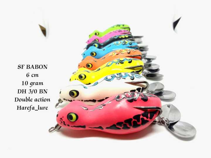 Jual Soft Frog 5cm Lady Bug A2 Lure - Umpan Casting Gabus Haruan