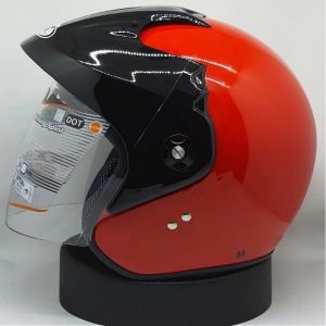 HELM INK BATMAN CX390 HALFFACE INK CLASSIC HELM INK BATMAN PUTIH