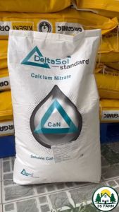 [TÚI 1KG] Phân bón Siêu Canxi-bo Canxi Nitrat CaNO3 làm dai cuống chống rụng hoa rụng trái thối trái cứng cây xanh