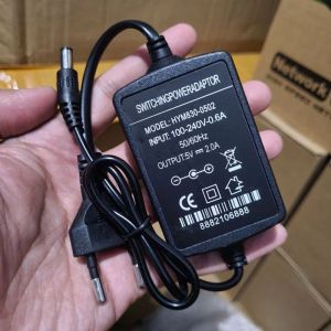 0Adaptor 5V 2A 3A untuk Converter Fiber Optic HTB-3100 2F4E 3F2E 3F3E 4F2E 4F4E 6F2E bisa untuk STB TV Digital atau Peralatan Lainnya