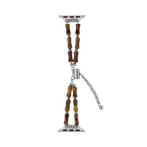 iSeriseWatch | Summer Chinese Style Beaded Metal Link Watch Band