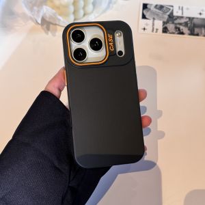 เคสโทรศัพท์ซิลิโคนแบบนิ่มด้านลายมาการอง สำหรับ iPhone 17 Air 16 15 14 13 12 11 Pro Max Plus สีพื้น ป้องกันแรงกระแทก