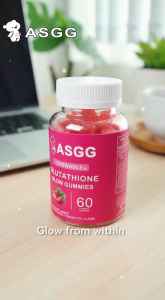Nature Glow Glutathione Gummies Anti-Aging Powerful Antioxidant Fades Wrinkles Fine Lines Brightens Skin Supports Healthy Nails Joint Comfort Best Skin Supplement