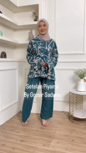 Setelan CP JUMBO Meong Adisty Elena - Baju Setelan Wanita 2025 Size Jumbo Rayon Tebal