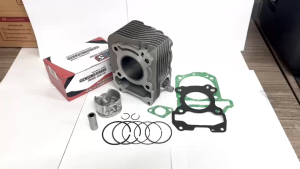 เสื้อสูบพร้อมลูกสูบ +แหวน+สลัก+กิ๊ฟล็อค ครบชุด Vespa125cc LX 125 Sprint125 Primavera 125 เวสป้า125 ซีซี แอลเอช125 สปริง125พรีม่าเวร่า125