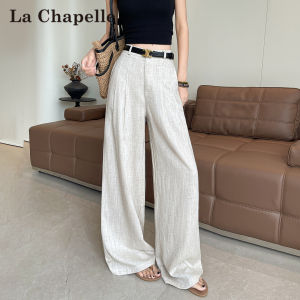 La Chapelle | Cool and Breathable Ramie and Lyocell Trousers for Petite Summer Wear