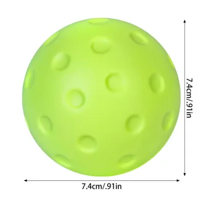 Soft Pickleball Training Ball Soft PU Foam Pickleball Ball Consistent Bounce Pickleball Practice Ball