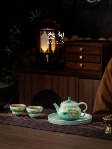 SANXUN | Bộ Trà Trung Quốc Lotus Prosperity