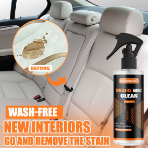 Car Interior Cleaner Leather Fabric Roof Cleaning Washing-Free Safety Belt Cleaner Powerful Stain Removal Auto Detailing