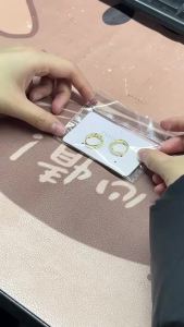 French Imitation Pearl Circel Earring Small Round Hoop Earrings For Women New Design Texture Earrings Jewelry Elegant Gift K-