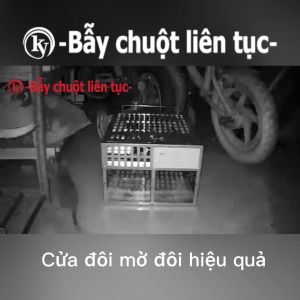 ✅【bán sỉ】Bẫy chuột liên hoàn thông minh hai cửa Bắt Chuột - Dễ sử dụng - Hiệu quả Cao - Nhạy cảm