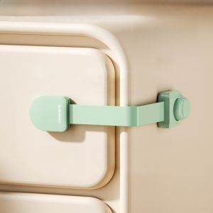 EUDEMON | ล็อคความปลอดภัยสำหรับเด็ก EUDEMON สีสันสดใส ป้องกันการถูกจับได้สำหรับประตูตู้และห้องน้ำ ล็อคสำหรับเด็กวัยเตาะแตะ ล็อคสำหรับเด็ก หัวเข็มขัดกันลื่น