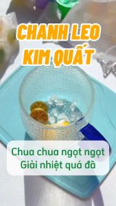 Chanh leo chanh dây cô đặc 100g sấy thăng hoa không vụn thanh nhiệt detox giải khát đẹp da