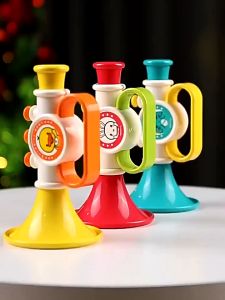 Mainan Terompet Bayi Itik Kuning Tiup Bunyi Kartun Comel Pendidikan Awal Bayi Mainan Muzik Bunyi Loceng Duckbill Baby Trumpet Toy Blowing Music Small Horn Toys Kids Early Educational 黄小鸭小喇叭儿童玩具吹吹乐婴儿早教益智力口琴宝宝喇叭口哨摇铃 E361