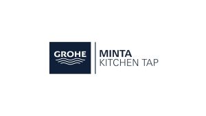 GROHE Minta Single Lever Kitchen Sink Mixer | Pull-Out Spray | GROHE StarLight SilkMove | *10-year warranty | 32168000