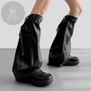 Leg Warmer Kaos Kaki Manset Leging Leg Warmer Y2K Fashion Leg Warmers Socks Model Leg Warmer Harajuku Aksesoris Fashion K-Pop Korea Varian Leg Warmer Panjang Leg Warmer Socks y2k