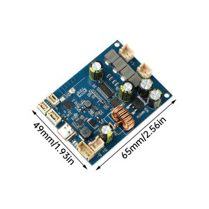 diymore | DC 6.6V-8.4V BT Amplifier Board With 2 x 25W Adjustable Tuning And Integrated Charging Type C Bluetooth Amplifier Module