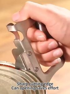 Can opener stainless steel Japanese can opener can opener portable fast simple multi-function
