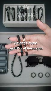 Gelang Couple ANA Anti Karat Pasangan Stainless Steel GGCTAL