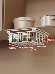 Kitchen Under-Sink Drawer-Style Transparent Storage Basket Organizer