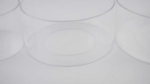Fillable Acrylic Cake Stand Transparent Riser Cylinder Cake Display DIY Decor Cake Holder for Wedding Birthday Party 15/20/25cm