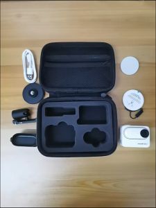 Tas Portable Bag For Insta360 Go 3 Case Medium Hardshell Carrying Case Waterproof Storage Bag Travel Portable