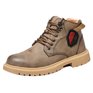 DINGGU | Winter Mens Puncture-Resistant Welding Safety Boots