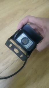 Bộ màn hình hiển thị camera lùi 5 inch và camera lùi xe tải 24 đèn led điện áp 12-24V