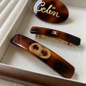 Elegant Tortoiseshell Leopard Print Hair Clip French Spring Tail Hair Accessory Versatile for Thin Hair Hairpins Hair Accessories