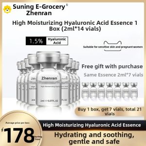 Zhen Ran High Moisture Hyaluronic Acid Serum 21 Bottles Soothing for Sensitive Skin Intensive Hydrating Facial Essence