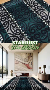 STARDUST Karpet Lantai 160x210 ST32 Green