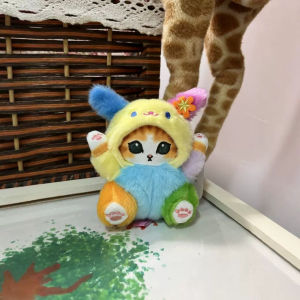 Bandai | Kawaii Mofusand Cross-Dressing Plush Keychain Pendant Anime Plush Backpack Pendant