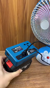 Portable 120W Lithium Battery Inverter with 3 USB Ports Mini Intelligent Inverter Power Converter