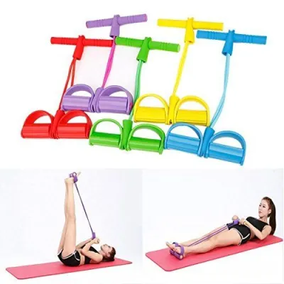 (H88) Tummy Trimmer Rubber Karet Warna Lengkap Alat Bantu Sit Up Pelangsing Pengecil Perut