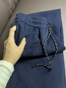 กางเกงขายาวทรงหลวมเอวสูงสำหรับผู้หญิง กางเกงขายาวทรงตรงยาวถึงพื้น ทรงหลวม สไตล์เกาหลี กางเกงขายาวทรงหลวมสำหรับใส่ไปทำงาน