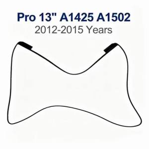 New LCD Screen Rubber Bezel Ring For MacBook Pro 13" A1425 A1502 2012‑2015 Front Middle Frame Seal