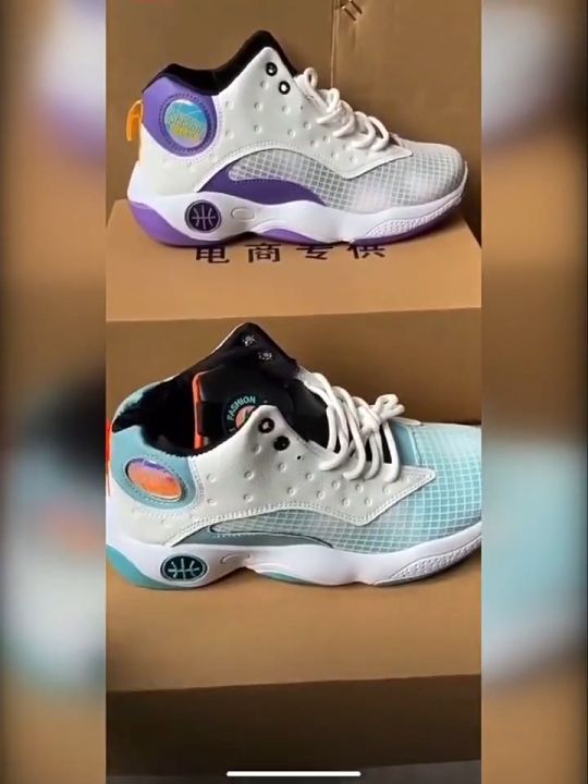 Blues Basketball Shoes Men's Summer New Mesh Breathable Sports Shoes