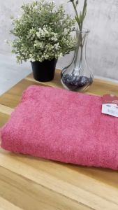 HANDUK MANDI BESAR MERAH PUTIH HANDUK MP UK 60X120CM FULL