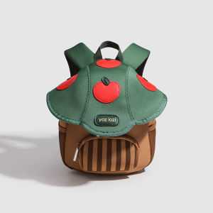Zar Fendan Kids Mushroom Shaped 3D Backpack for Boys And Girls Nursery School Bag Childrens Bag Primary School Bag