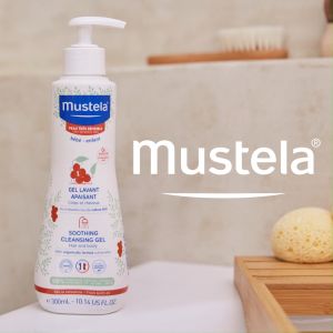 Mustela Baby Soothing Cleansing Gel มูสเตล่า เจลอาบน้ำสระผมเด็กแรกเกิด ปลอบประโลมผิวบรรเทาอาการระคายเคืองให้ผิวชุ่มชื่น (สบู่เด็ก อาบน้ำเด็ก แชมพูเด็ก)