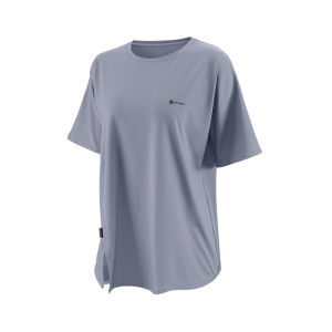 Bộ Đồ Thể Thao Yoga Tay Ngắn Rộng Rãi Cho Nữ Mùa Hè 2023 Áo Thun Thể Thao Thoáng Khí Thấm Hút Mồ Hôi Nhanh Khô Đàn Hồi Cao