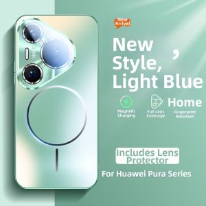 SUOYIN | Ice-cooling Magnetic Thin Phone Case Full Camera Protection Anti-fall Matte Feel Kickstand
