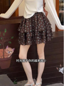 Váy Ngắn Xếp Ly Cạp Cao Phong Cách Mùa Hè Cho Nữ Váy Ngắn Xếp Ly Họa Tiết Hoa Dáng Rộng Thoải Mái Cho Nữ