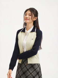 Hotwind | Ladies Lighter Raglan Sleeve New Zip-Up Knitwear Cardigan