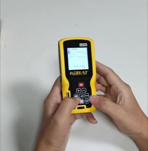 KEELAT 2 in 1 Laser Meter Measure 60m/100m Tape Measure Ruler Rangefinder Digital Tape Measure Laser Measuring Device