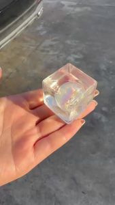 Luminous Heart-shaped Maltose Squeeze Toy Shine At Night Squishy Mochi Decompression Toy Soft Slow Rebound Toy Christmas Gifts
