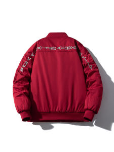 Áo Khoác Cotton Phong Cách Mỹ Cho Nữ Mùa Đông Dày Dặn Thường Ngày Thời Trang Đường Phố Cặp Đôi Áo Khoác Bóng Chày