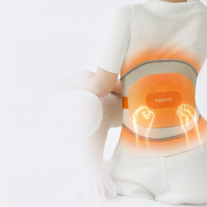 keepfit | Heating Lumbar Support Belt with Warmth and Massage