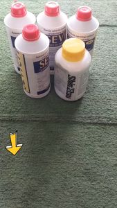 chai dầu tẩy băng chuyền sevich