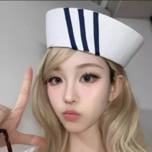 Mũ Thủy Thủ Thủ Công Màu Trắng Mùa Hè Đa Năng Che Nắng Chống Tia UV Cho Nữ Đi Biển Mũ Tròn Bằng Polyester Họa Tiết Sọc